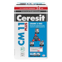 Купить клей для плитки Ceresit CM 11 Plus 25 кг в Истре