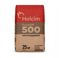 Цемент Holcim М500 25кг купить в Истре
